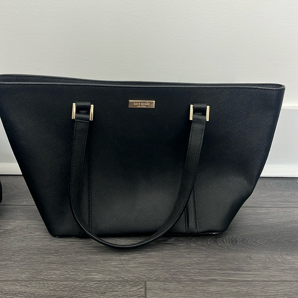 Kate spade tote bag, black